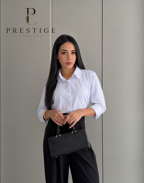 Camisa Elastizada Antiarrugas – Elegancia sin esfuerzo