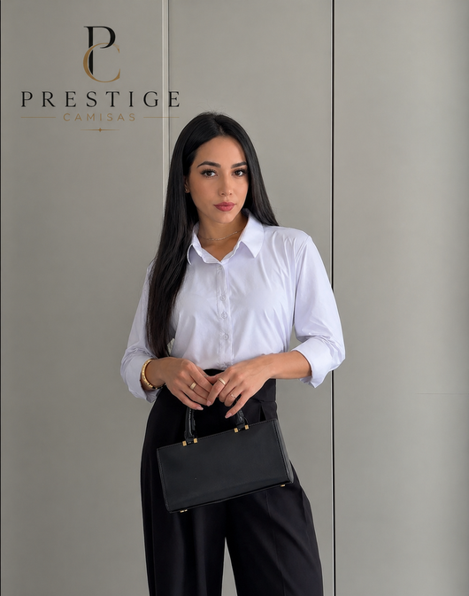 Camisa Elastizada Antiarrugas – Elegancia sin esfuerzo