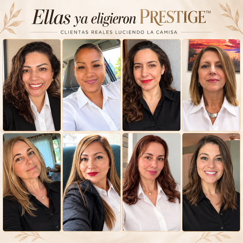 Prestige | Camisa Femenina Elastizada Antiarrugas